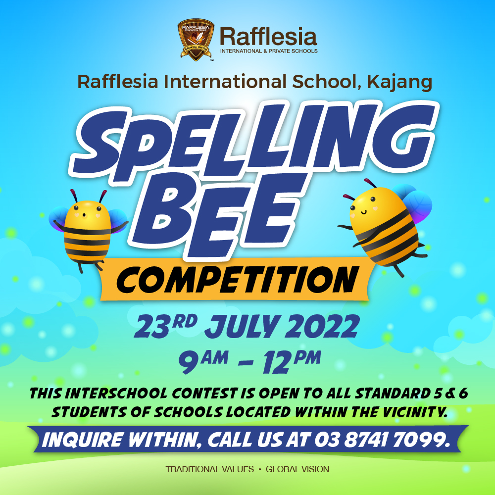 Spelling Bee Competition Rafflesia International School Kajang